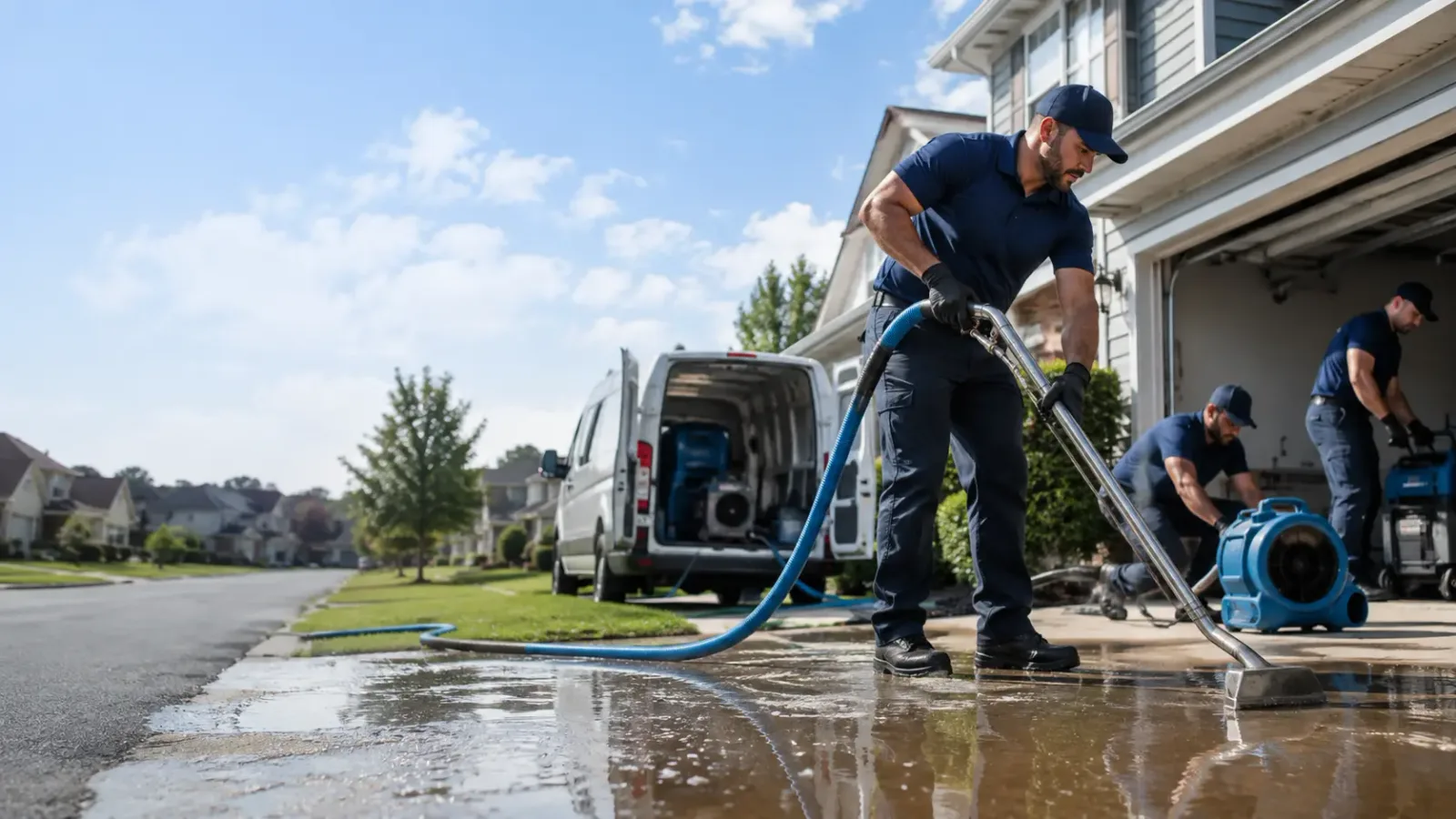 Flood Damage Restoration in Climbing Hill, IA